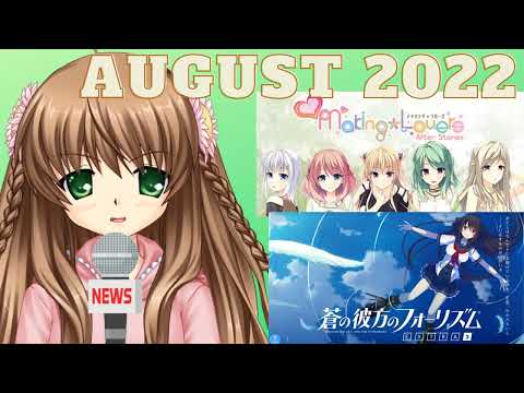 Visual Novel Monthly Recap - August 2022 News (ft. Making Lovers + Aokana)