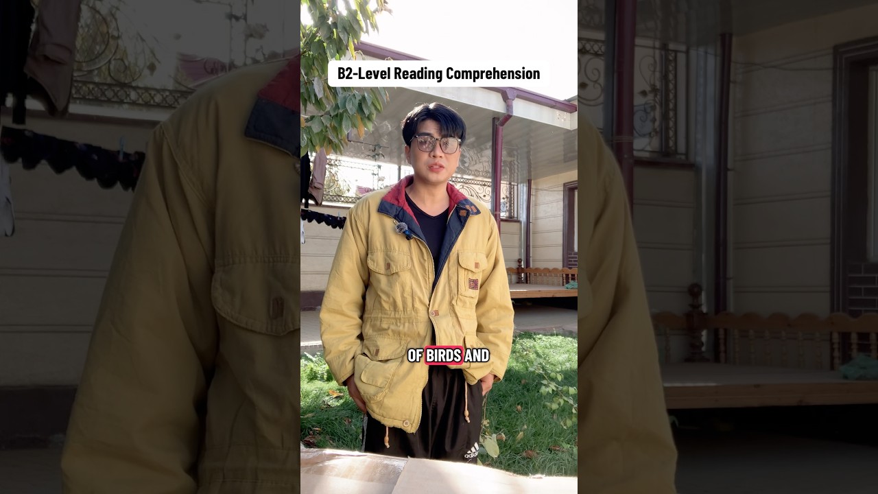 English With Teacher Eumer -B2-level Reading Comprehension