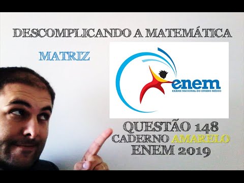 ENEM 2019 | QUESTÃO 148 | CADERNO AMARELO | MATEMÁTICA - MATRIZ