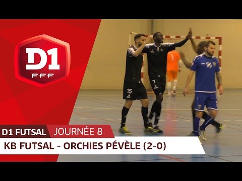 J8 : Kremlin Bicêtre Futsal - Orchies Pévèle FC (2-0)