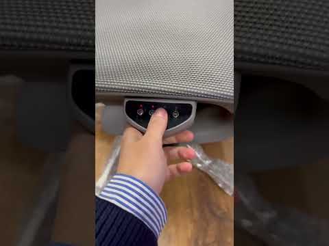 Кресло ErgoTron T1 SMART с электрорегулируемой поддержкой таза EAS, серая сетка, серая рама, подножка, алюминиевая база. - фото 2 - id-p2854092965