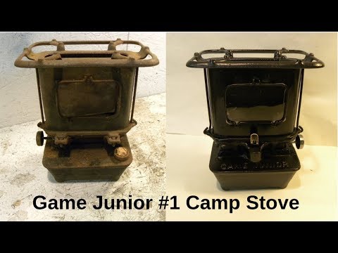 Restoration of Rusty Game Junior #1 Camp Stove