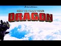 DreamWorks How To Train Your Dragon Fly In The Clouds With Peaceful Theme Music Ambience