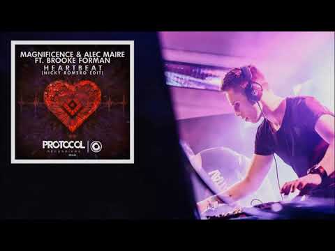 Magnificence & Alec Maire ft. Brooke Forman - Heartbeat (Nicky Romero Edit) [Lyrics]