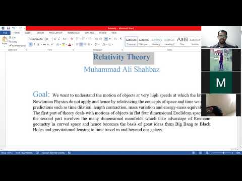 Special Relativity Lec 01-Galelian Relativity