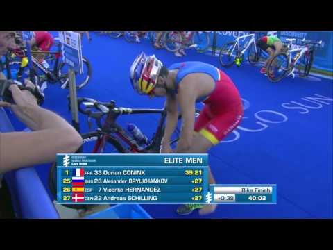 2016 Discovery World Triathlon Cape Town - Elite Men's Highlights
