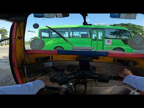 Tuktuk riding from prek phnov to National poly technic of Cambodia June 28, 2025