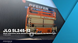 Piattaforma elevatrice a forbice JLG SL245-12 Diesel, 4x4x4 Drive, 26.5m Working Height in vendita - Immagine 4 | Machineryline IT Piattaforma elevatrice a forbice JLG SL245-12 Diesel, 4x4x4 Drive, 26.5m Working Height | Immagine 4 - Machineryline
