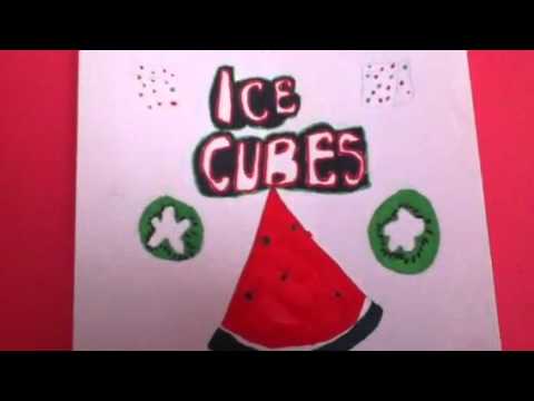 Kiwi watermelon drawingXD