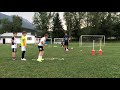 Top Soccer Drill 3in1 Actions 1v1 With Specific Actions