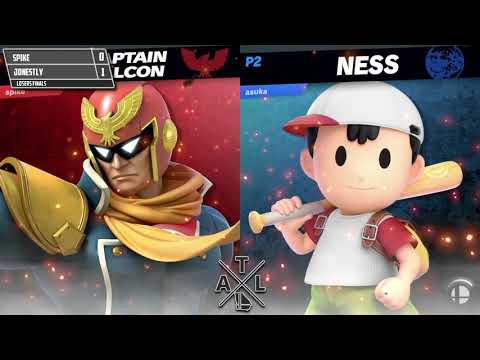 Reverse Aerial Rush February 2019 - Spike(Falcon) VS Jonestly(Ness)- Losers Finals