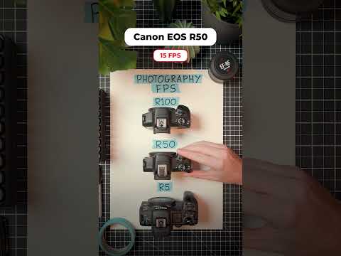 Canon R100 Vs Canon R50 Vs Canon R5 Photography Speed Drive Modes Comparison