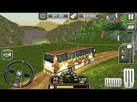 Army Bus Driving 2019 Military: Offroad Bus Transport Simulator - Android GamePlay 3D