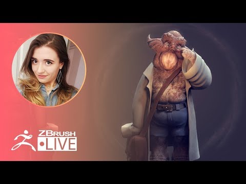 Creature & Character Concept Sculpting - Ashley A. Adams "A_Cubed" - Episode 88