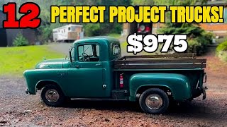Craigslist Finds: 12 Perfect Project Trucks with Huge Potential