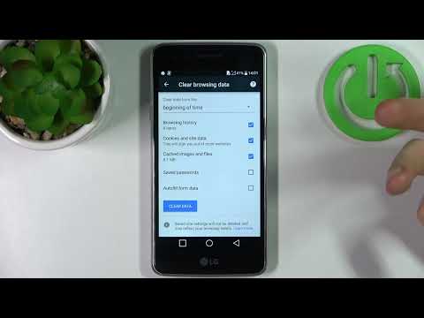 How to Clear Browsing History in LG K8 Dual (2017) – Wipe Browser Data