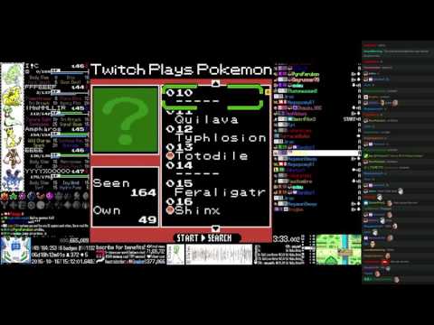 Twitch Plays Pokémon Prism - Hour 162 to 163