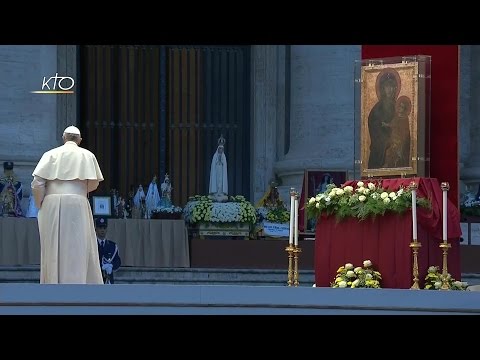 Veillée mariale avec le Pape François