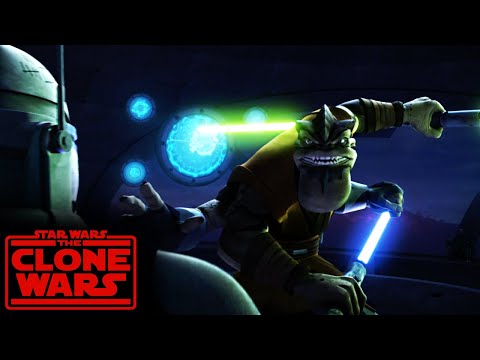 Pong Krell fights vs Clones and then is executed | Star Wars: The Clone Wars Umbara Story Arc