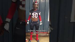 He had an AMAZING GLOW UP 😳🔥🏈 #shorts