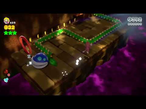 Super Mario 3d World (Switch) Peach 6-4 Speedrun Time 27