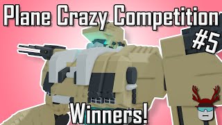 The WINNERS Of The MECH COMPETITION! | Roblox Plane Crazy Competition #5