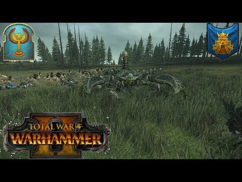 Sneaky Scorpions! - Tomb Kings vs Dwarfs | Multiplayer Battle #151 | Total War Warhammer 2