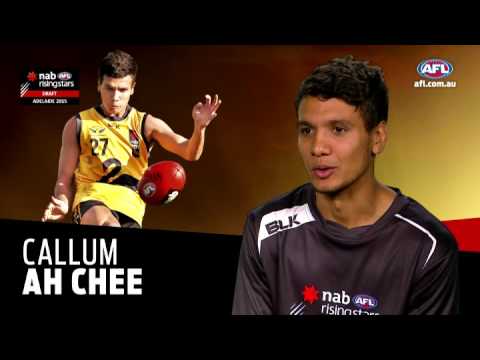 2015 NAB AFL Draft Trumps - Callum Ah Chee