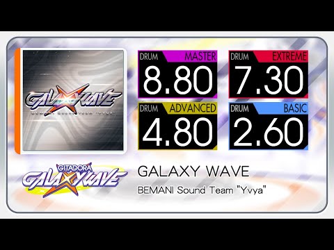 【GITADORA】 GALAXY WAVE (MASTER ~ BASIC) Drum