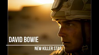 David Bowie - New Killer Star (lyrics video with AI generated images)