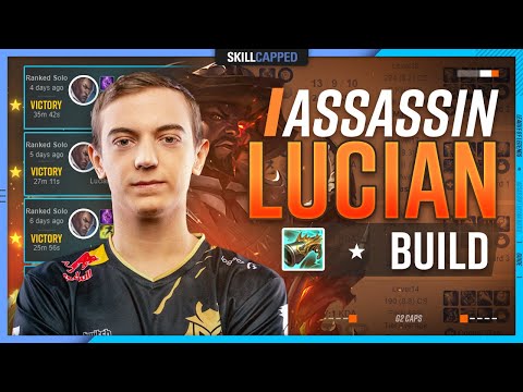 ASSASSIN LUCIAN? NEW BUILD G2 Caps is Winning EVERY Game With!
