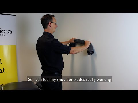Shoulder bursitis Physio tip