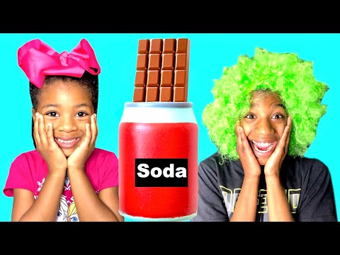 Sparkle and Kids Chocolate & Soda Challenge for Mom