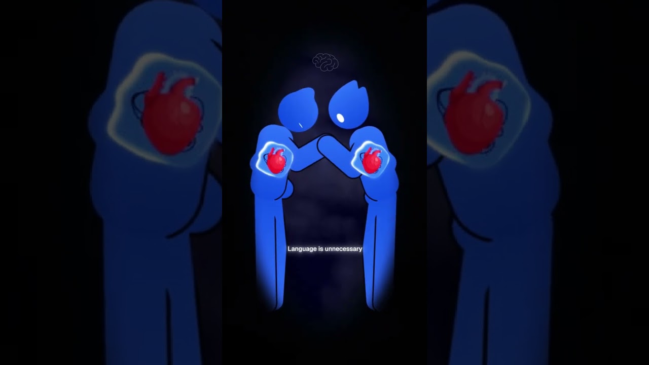 Some connections go beyond words  When two souls align, silence says more than language ever could