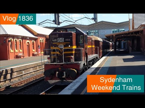 Paul's Train Vlog 1836: Sydenham Weekend Trains
