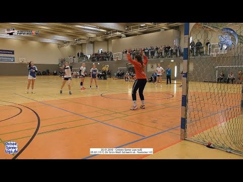 25:22 (13:7) SV Grün Weiß Schwerin vs. Rostocker HC - 20.01.2019