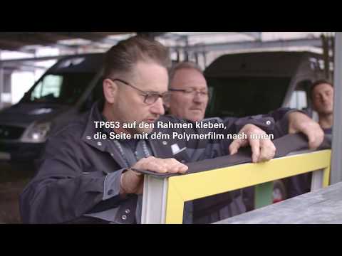 illbruck TP653 trioplexX - das Multifunktionsband für die luftdichte Fensteranschlussfuge