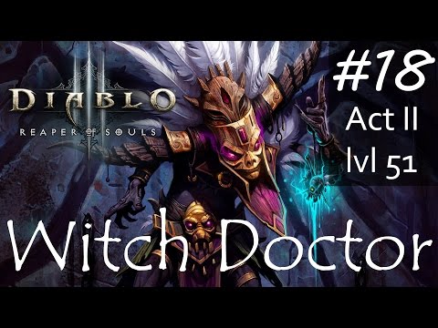 Diablo III: RoS - Witch Doctor Walkthrough [lvl51/Act2/Desert] #18