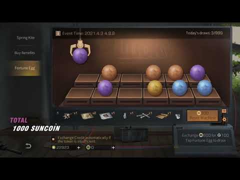 LIFEAFTER Gacha Fortune Egg How much we can get Skin: War Tiger Crescent