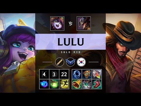 Lulu Mid vs Twisted Fate - KR Diamond Patch 25.S1.2