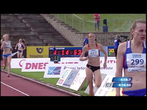 MČR 2017 Třinec - 1500m ženy