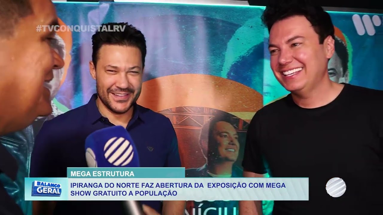 Ipiranga do Norte faz abertura da exposição com mega show gratuito a população
