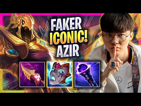 FAKER IS BACK WITH HIS ICONIC AZIR! - T1 Faker Plays Azir MID vs Lissandra! | Season 2025