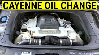 How to Change Engine Oil & Filter on a Porsche Cayenne Turbo (DIY Tutorial)