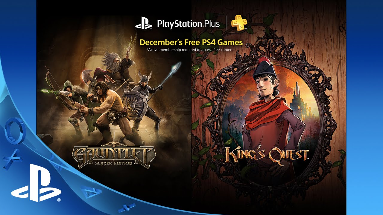 PS Plus: Jogos Grátis para Dezembro de 2015