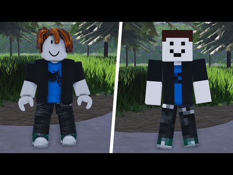 OMB Gaming - How to make a Minecraft avatar on Roblox!