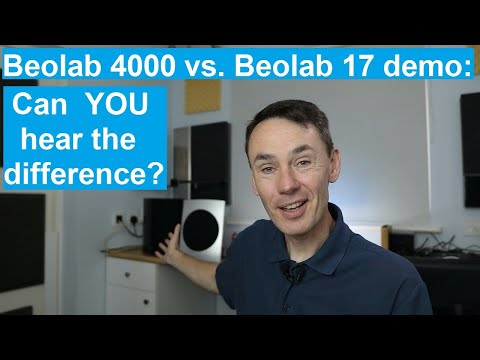 Bang and Olufsen Beolab 17 vs Beolab 4000 Loudpeakers - Which is better? Speaker Review + Sound Test