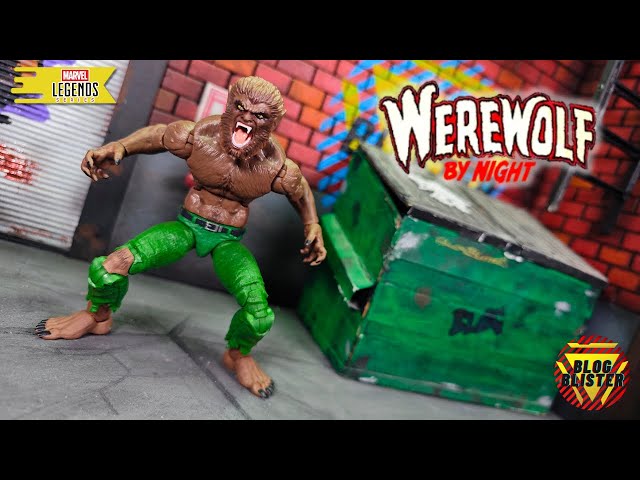 Vídeo relacionado con Marvel Legends Series, Werewolf by Night, Figura de acción de los cómics de Marvel