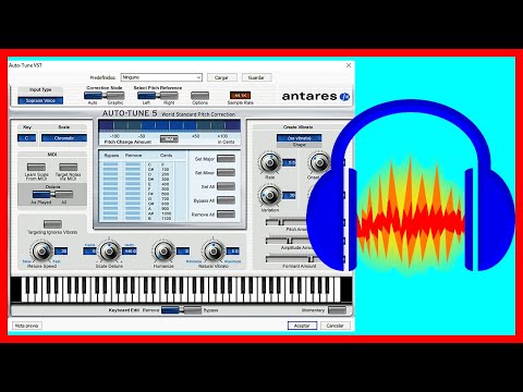 Como grabar y arreglar la voz con Auto Tune VST en Audacity