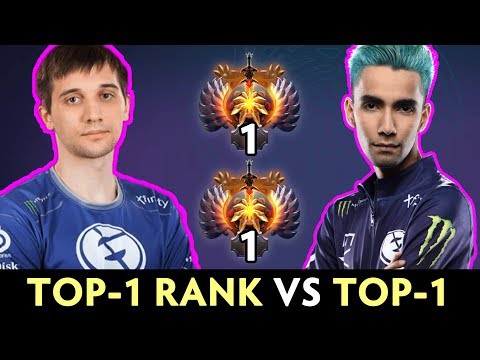 TOP-1 RANK carry vs TOP-1 support — team ARTEEZY vs team SUMAIL